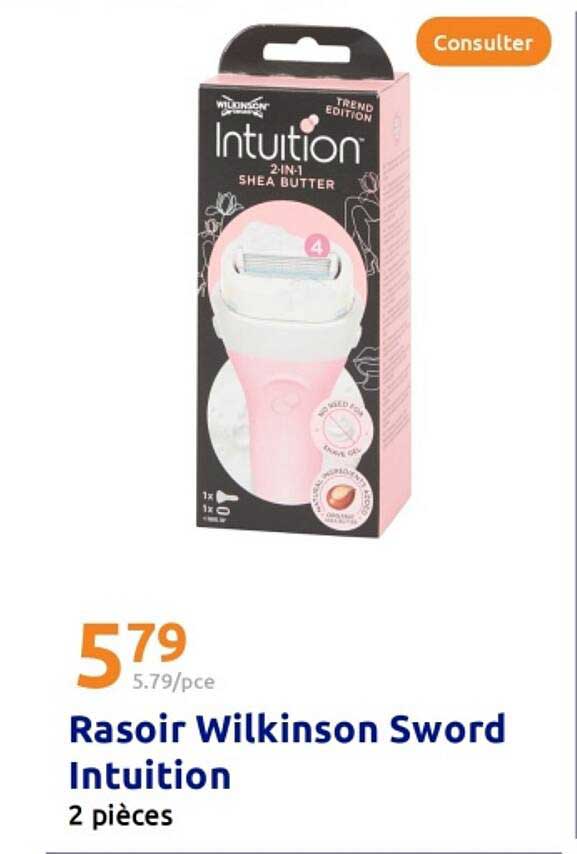 Rasoir Wilkinson Sword Intuition