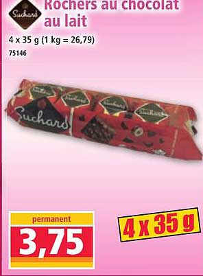 Rochers au chocolat au lait