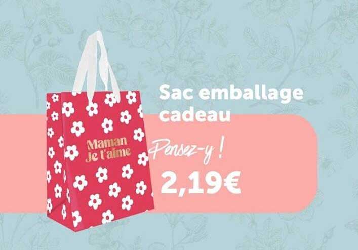 Sac emballage cadeau