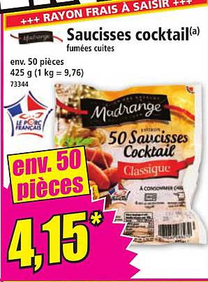 Saucisses cocktail