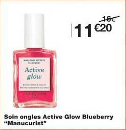 Soin ongles Active Glow Blueberry “Manucurist”