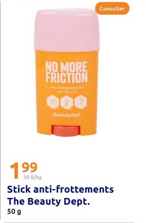Stick anti-frottements The Beauty Dept.