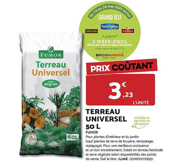 Terreau Universel 50 L