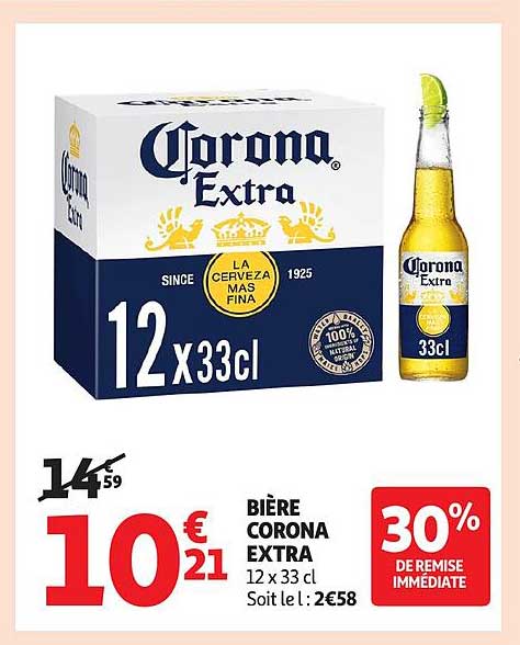 BIÈRE CORONA EXTRA