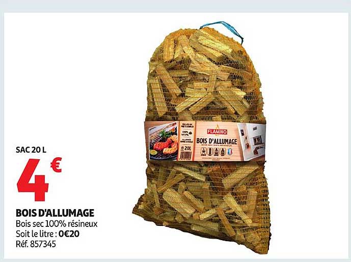 BOIS D'ALLUMAGE