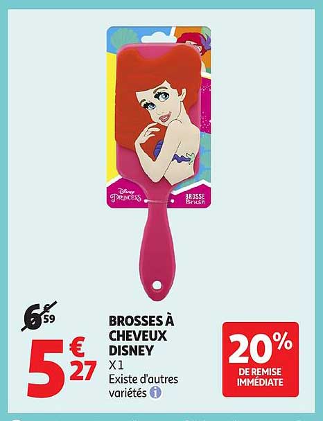 BROSSes À CHEVEUX DISNEY