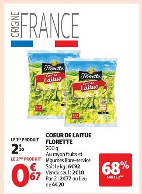 COEUR DE LAITUE FLORETTE