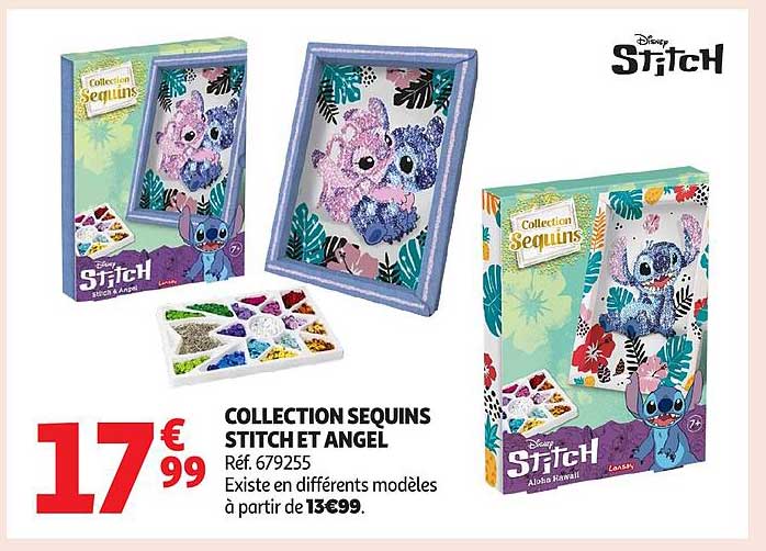 COLLECTION SEQUINS STITCH ET ANGEL
