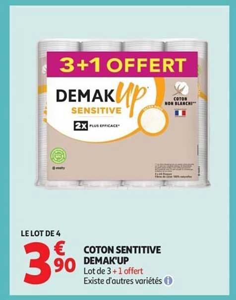 COTON SENSITIVE DEMAK'UP