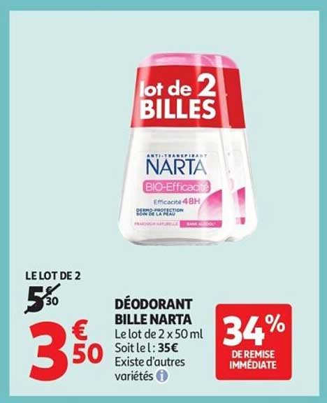 DÉODORANT BILLE NARTA