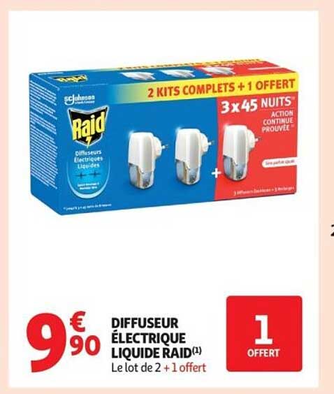 DIFFUSEUR ÉLECTRIQUE LIQUIDE RAID