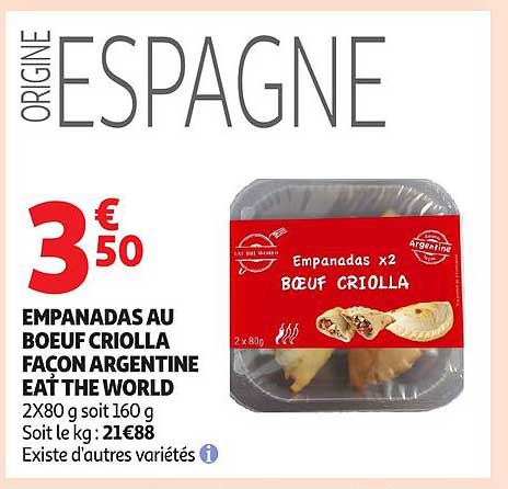 Empanadas au boeuf criolla façon Argentine Eat the World