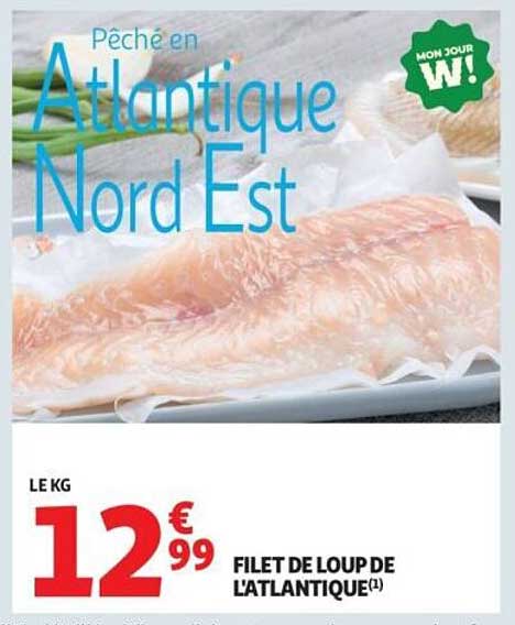 FILET DE LOUP DE L'ATLANTIQUE