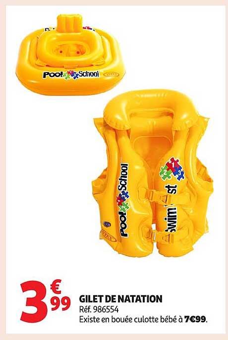 GILET DE NATATION