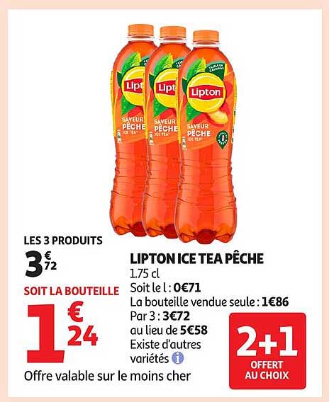LIPTON ICE TEA PÊCHE