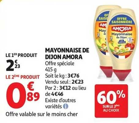 MAYONNAISE DE DIJON AMORA