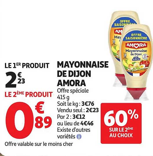 MAYONNAISE DE DIJON AMORA