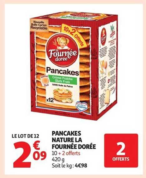PANCakes NATURE LA FOURNÉE DORÉE