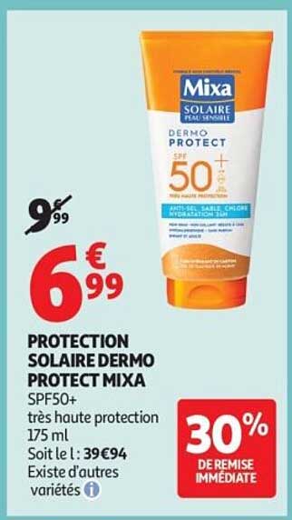 PROTECTION SOLAIRE DERMO PROTECT MIXA