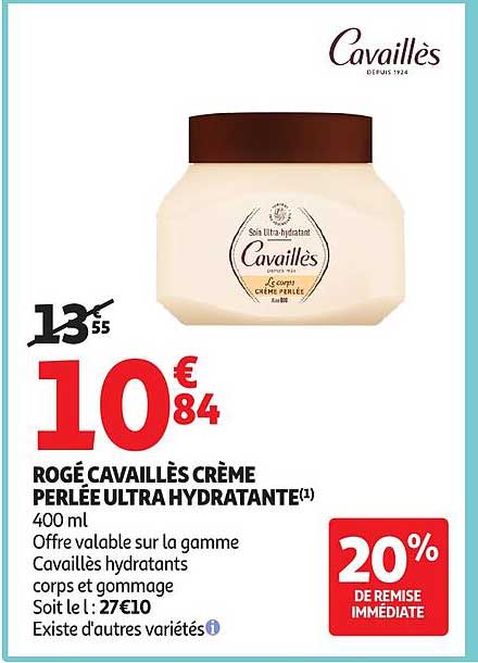 Rogé Cavaillès Crème Perlée Ultra Hydratante