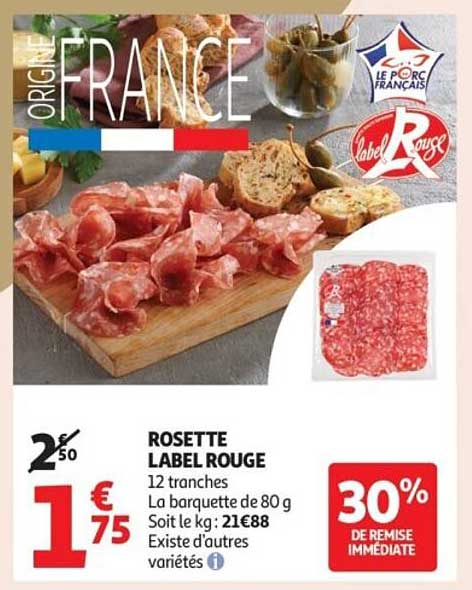 ROSETTE LABEL ROUGE