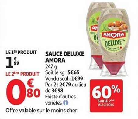 SAUCE DELUXE AMORA
