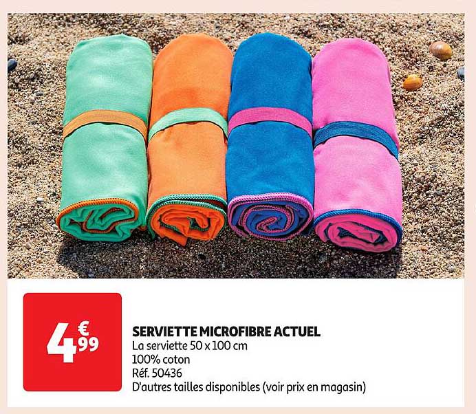 SERVIETTE MICROFIBRE ACTUEL