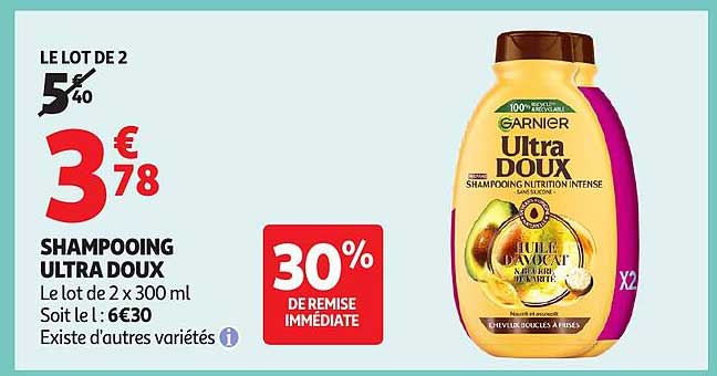 SHAMPOOING ULTRA DOUX