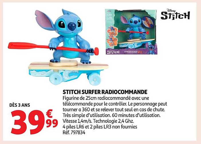 STITCH SURFER RADIOCOMMANDE