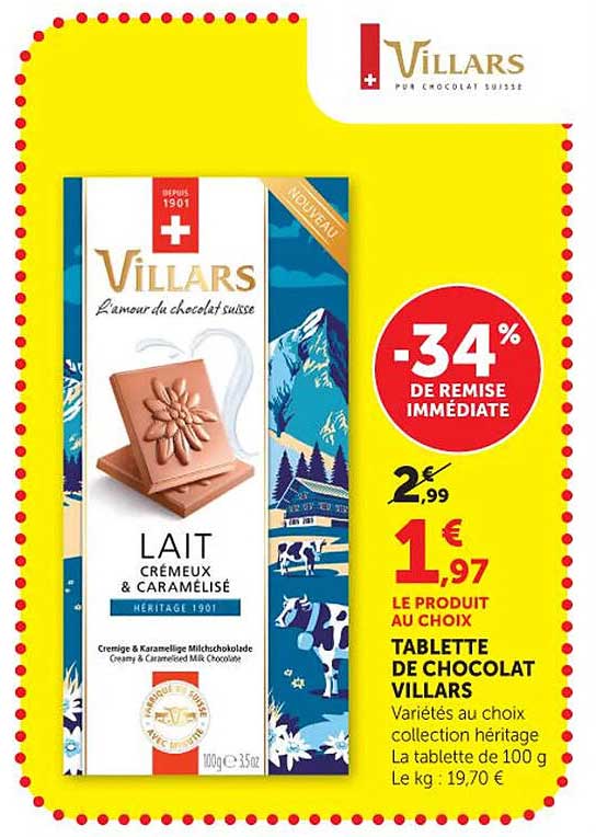 -34% DE REMISE IMMÉDIATE