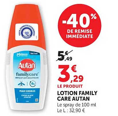 -40% DE REMISE IMMÉDIATE
