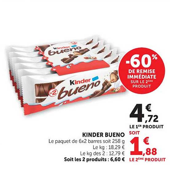 -60% DE REMISE IMMÉDIATE SUR LE 2ÈME PRODUIT