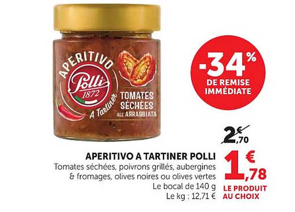 APERITIVO A TARTINER POLLI