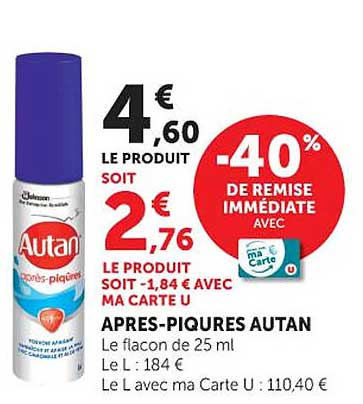 APRES-PIQURES AUTAN