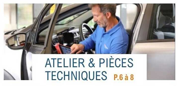 ATELIER & PIÈCES TECHNIQUES P.6 à 8