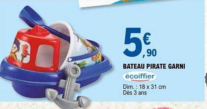 BATEAU PIRATE GARNI