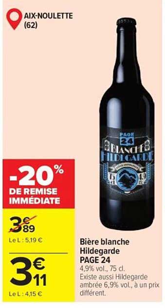 Bière blanche Hildegarde PAGE 24