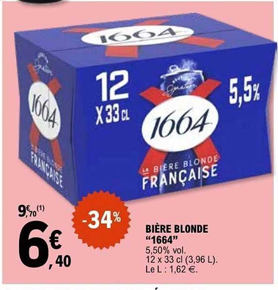 BIÈRE BLONDE “1664”
