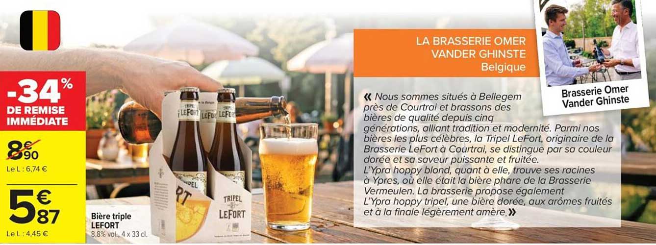 Bière triple LEFORT