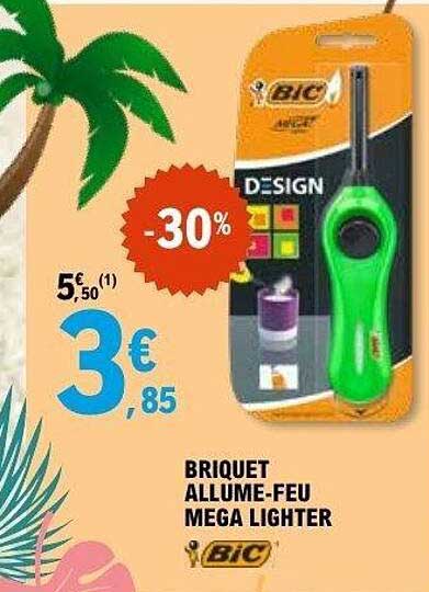 BRIQUET ALLUME-FEU MEGA LIGHTER BIC