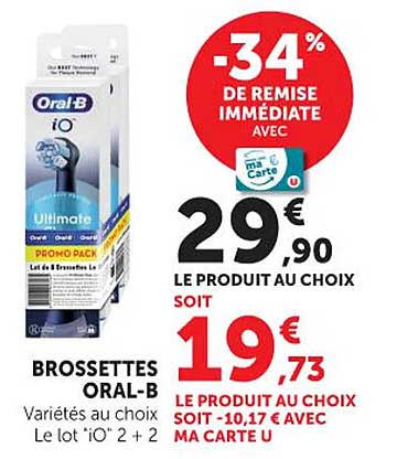 BROSSETTES ORAL-B
