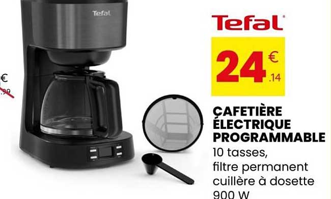 CAFETIÈRE ÉLECTRIQUE PROGRAMMABLE
