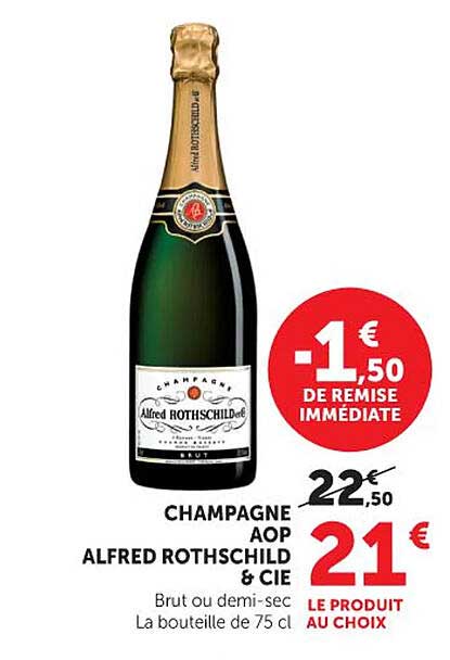 CHAMPAGNE AOP ALFRED ROTHSCHILD & CIE