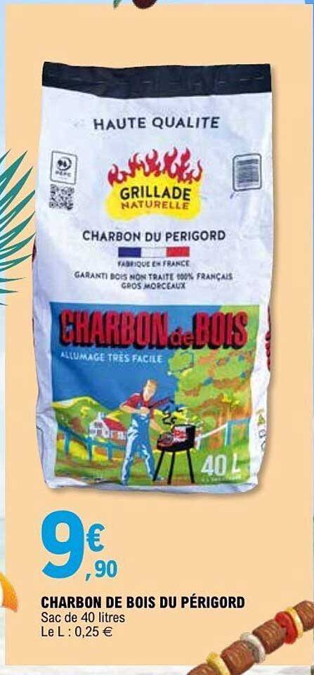 CHARBON DE BOIS DU PÉRIGORD