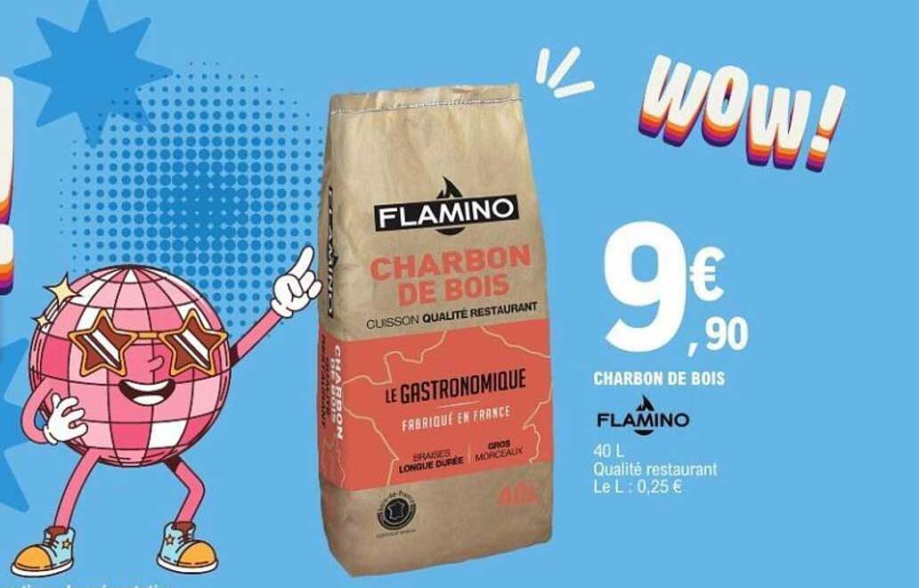 CHARBON DE BOIS FLAMINO