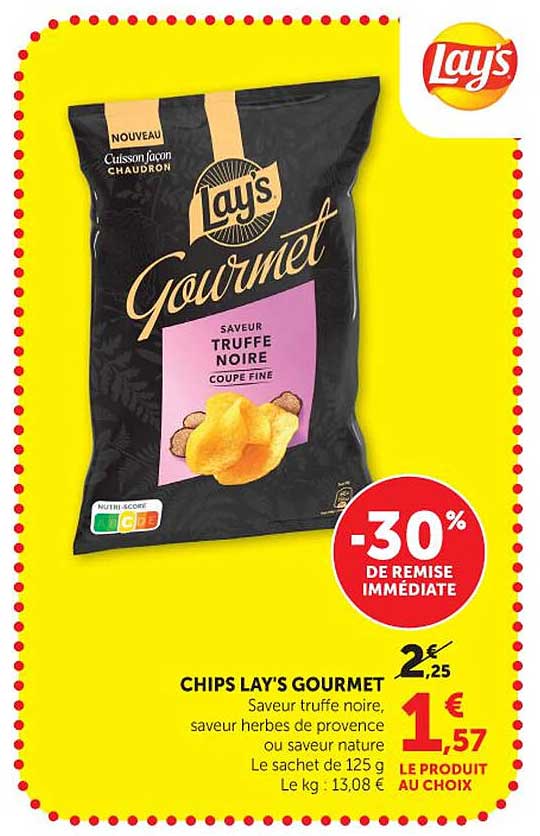 CHIPS LAY'S GOURMET