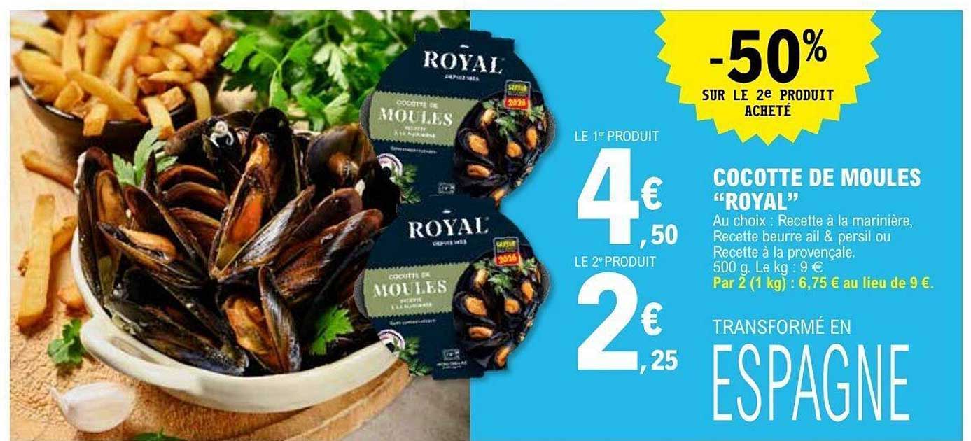 Cocotte de moules "ROYAL"