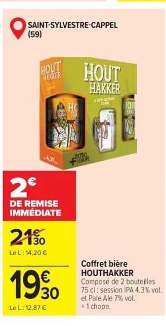 Coffret bière HOUTHAKKER