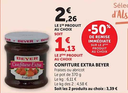 CONFITURE EXTRA BEYER