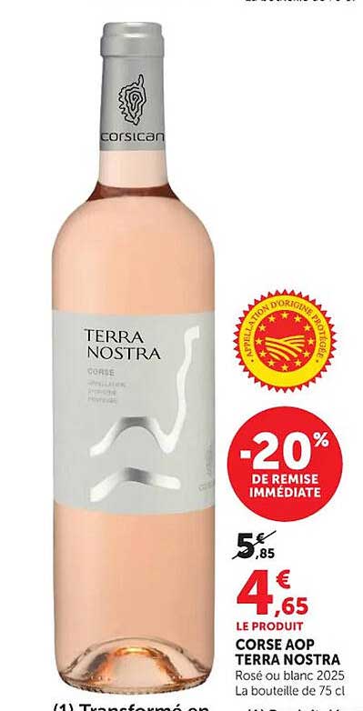 CORSE AOP TERRA NOSTRA